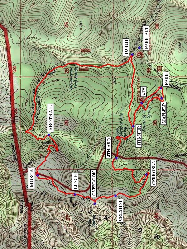 Domingo Baca Trailhead 230, Albuquerque, NM, Hiking Backpacking &  Mountaineerings Service - MapQuest