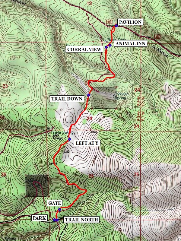 Tunnel Springs – Albuquerque Senior Centers' Hiking Groups (ASCHG)