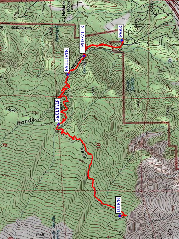 Tunnel Springs – Albuquerque Senior Centers' Hiking Groups (ASCHG)