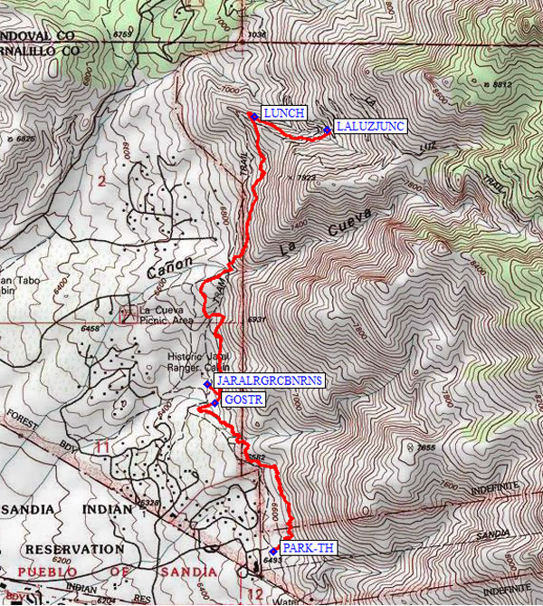 Tunnel Springs – Albuquerque Senior Centers' Hiking Groups (ASCHG)